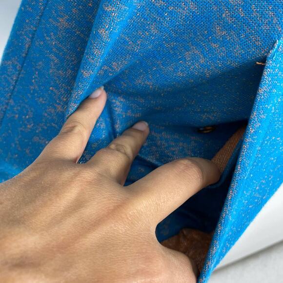 Level Eight Womens Blue Orange Hoodie Sweater Top NEW 2XL - Picture 4 of 9